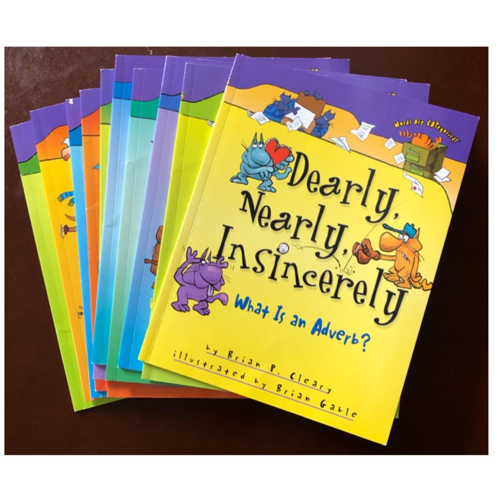 Set of 12 Words Are Categorical Books